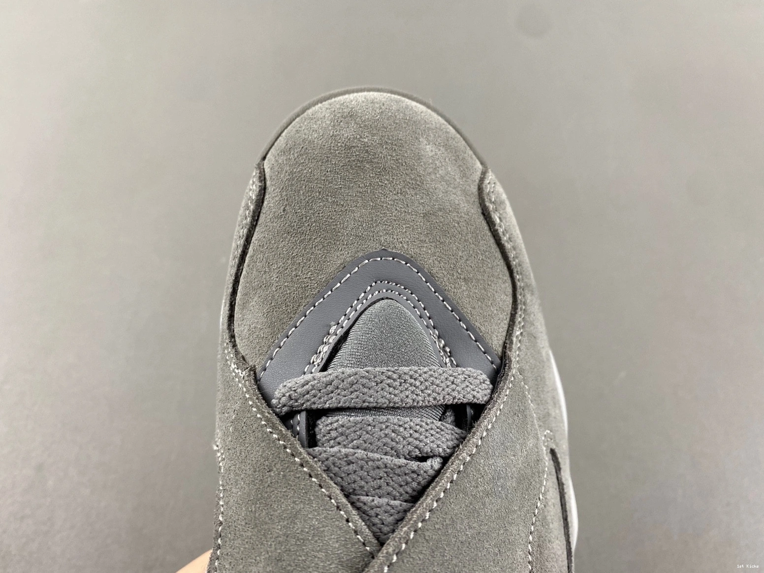 305381-014 Men's 8 Jordan - Grey Cool Retro 1007